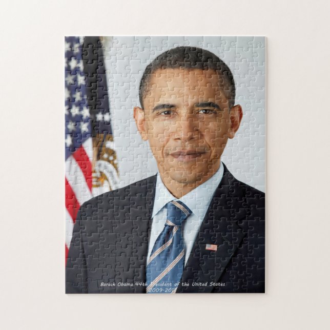 Puzzle Barack Obama 44e président des États-Unis (Vertical)