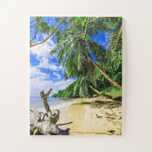 Puzzle Barbade Caribbean Island Beach Palm Tree Retraite