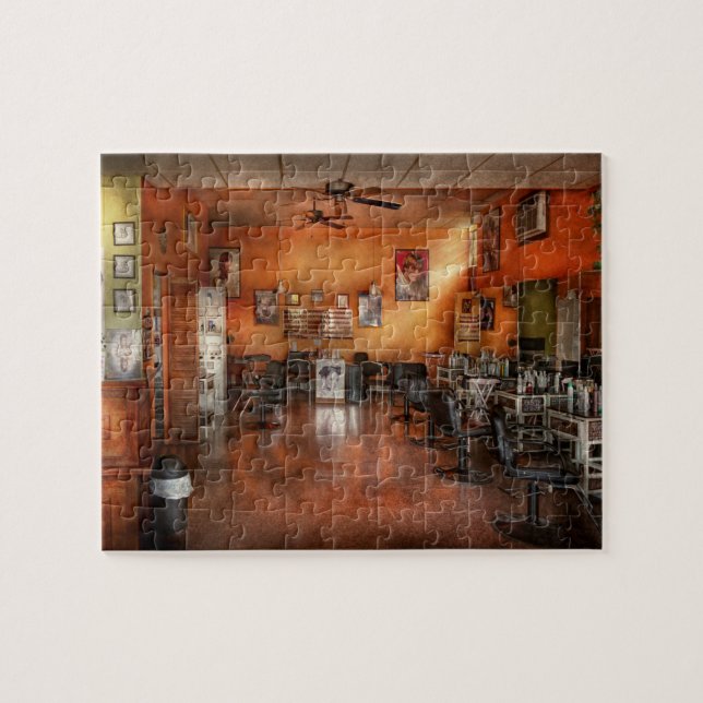 Puzzle Barbier - Union, NJ - Le salon moderne (Horizontal)