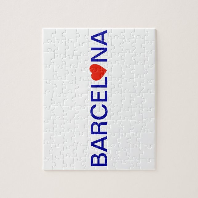 Puzzle Barcelona love (Vertical)