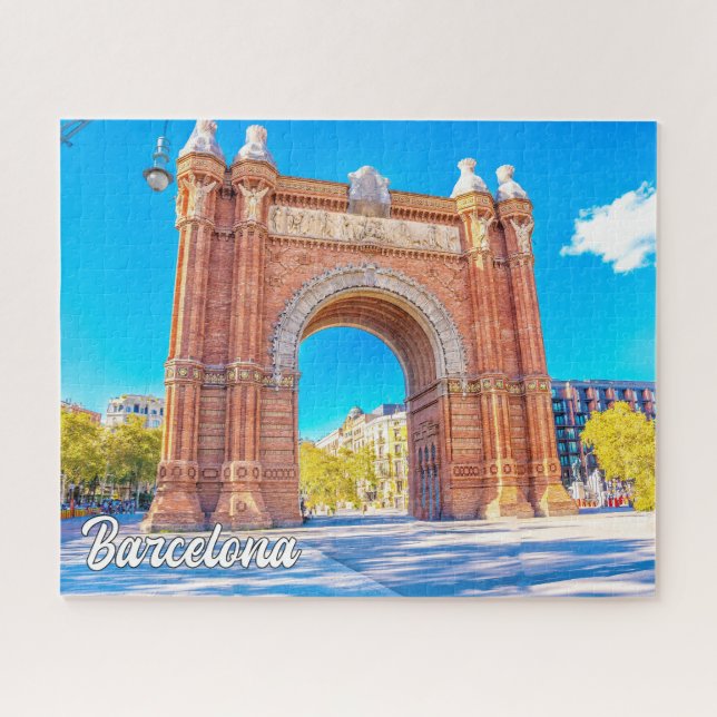 Puzzle Barcelone, Espagne (Horizontal)