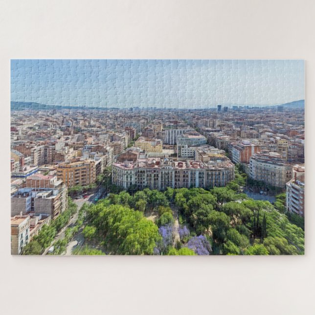 Puzzle Barcelone. n° 91. (Horizontal)