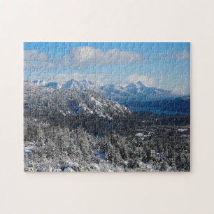 Puzzle Bariloche, nègre de Rio, Argentine