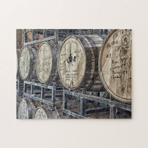 Puzzle Barils de whisky Vintage