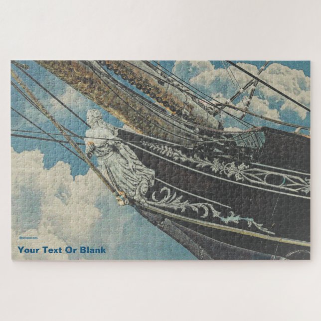 Puzzle Barque Elissa Figurhead (Horizontal)