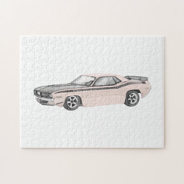 Puzzle Barracuda de Plymouth 1970 (Horizontal)