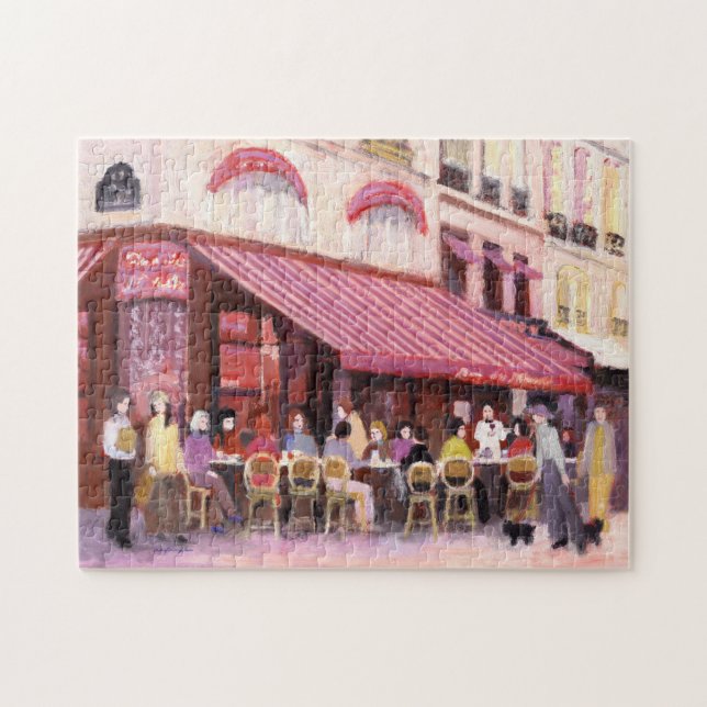 Puzzle Barre de café de Paris (Horizontal)