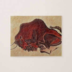 Puzzle Basculez la peinture d'un bison, défunt