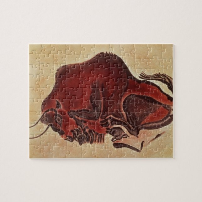 Puzzle Basculez la peinture d'un bison, défunt (Horizontal)