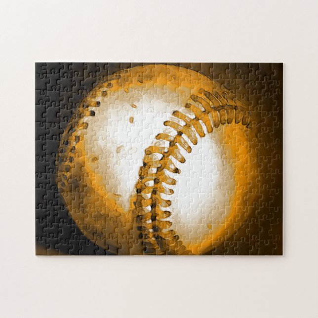 Puzzle Baseball Artwork - Sports populaires (Horizontal)