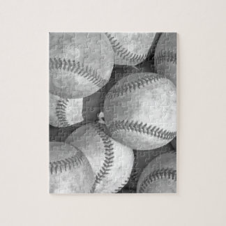 Puzzle Baseball noir et blanc
