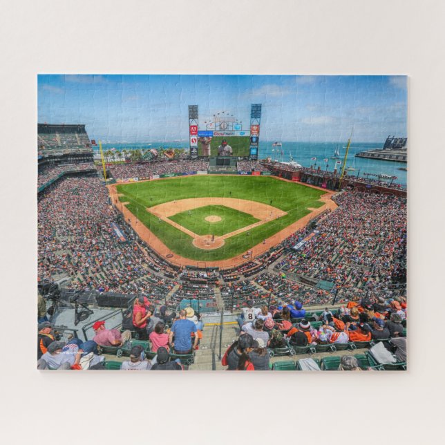 Puzzle Baseball, Oracle Park, (Horizontal)