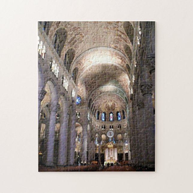 Puzzle Basilica of Sainte Anne de Beaupre, Québec, Canada (Vertical)