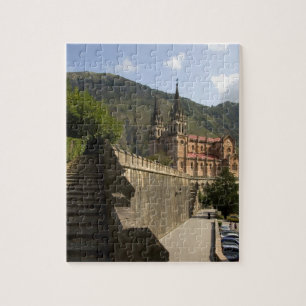 Puzzle Basilique de Covadonga, nord-ouest de l'Espagne.
