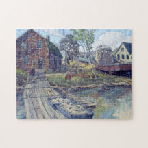 "Basil's Dock and Turne Shed" de Charlie Rapsky