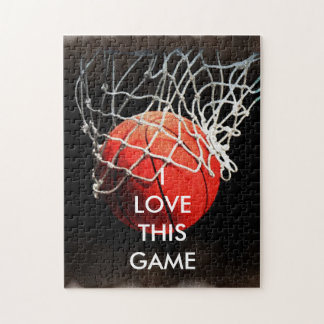 Puzzle Basket-ball Illustration Peinture Art Sports