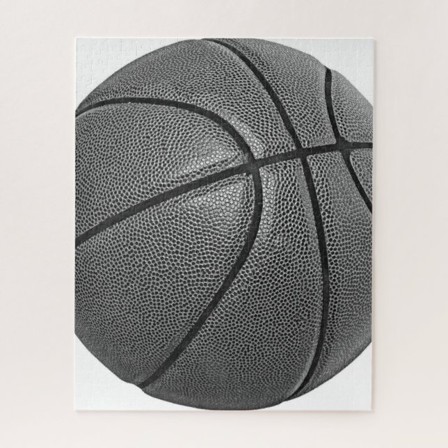 Puzzle Basket-ball noir et blanc (Vertical)