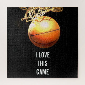 Puzzle Basket-ball - Sports Illustration Art