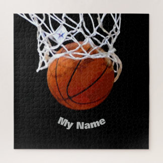 Puzzle Basket-ball Votre nom