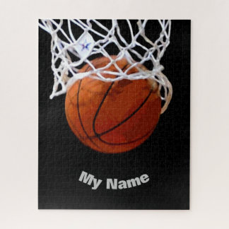 Puzzle Basket-ball Votre nom