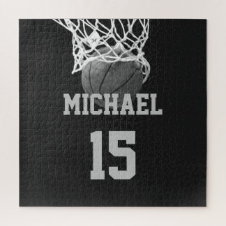 Puzzle Basket-ball Votre nom