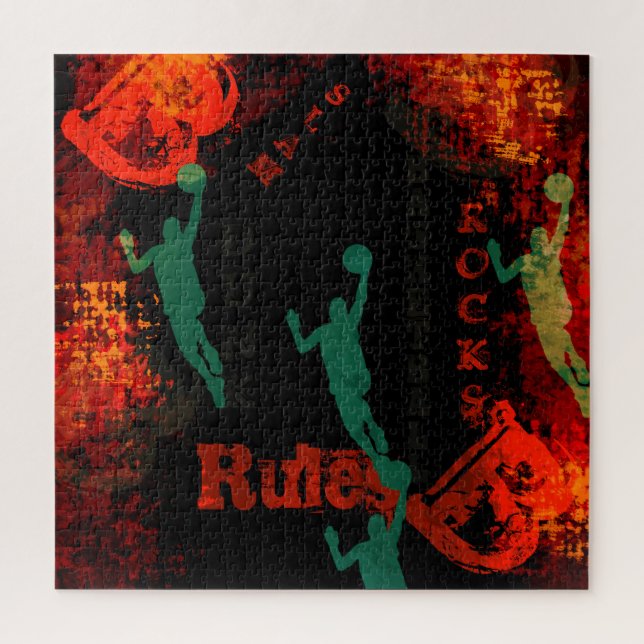 PUZZLE BASKETBALL (Vertical)