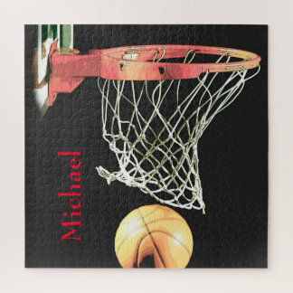 Puzzle Basketball Artwork Votre nom
