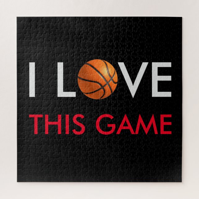 Puzzle Basketball Love Game (Vertical)