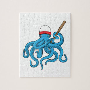 Puzzle Basse-balle de pieuvre Baseball