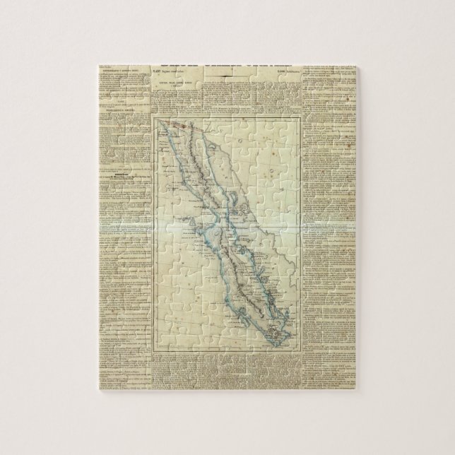 Puzzle Basse Californie, Mexique (Vertical)
