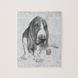 Puzzle Basset Hound