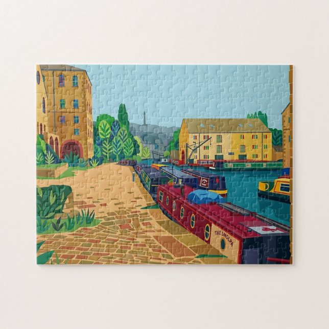 Puzzle Bassin du canal de Sowerby Bridge (Horizontal)