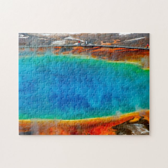 Puzzle Bassin Morning Glory à Yellowstone. (Horizontal)
