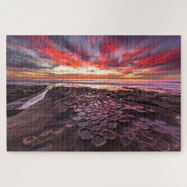 Puzzle Bassins à marée à La Jolla, Californie (Horizontal)