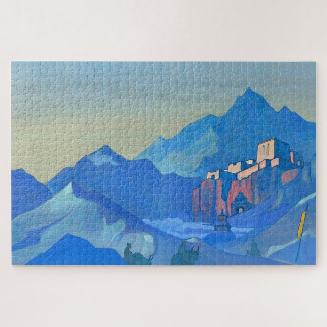 Puzzle Bastion de l'Esprit, 1932 par Nicholas Roerich (Horizontal)