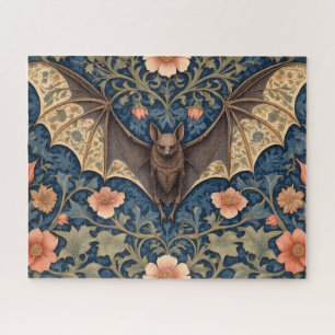 Puzzle Bat volant élégant William Morris Inspiré Floral
