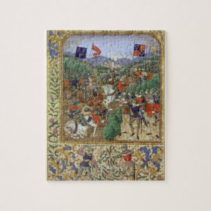 Puzzle Bataille d'Agincourt, le 25 octobre 1415 (la