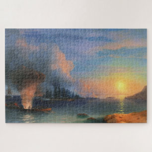 Puzzle Bataille de Bomarsund Ivan Aivazovsky