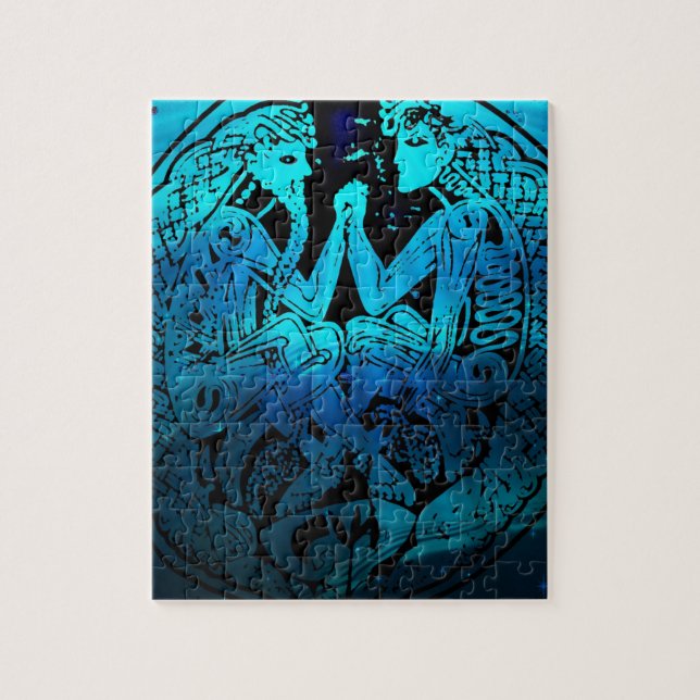 Puzzle Bataille de bon contre le mal (Vertical)