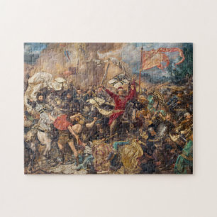 Puzzle Bataille de Grunwald (Scène militaire médiévale) (