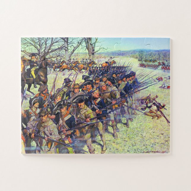 Puzzle Bataille de Guilford Courthouse Charles McBarron (Horizontal)