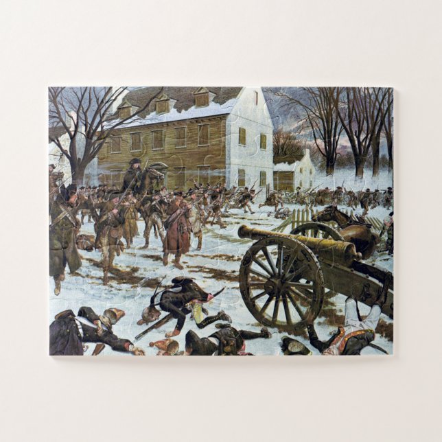 Puzzle Bataille de Trenton par Charles McBarron (Horizontal)