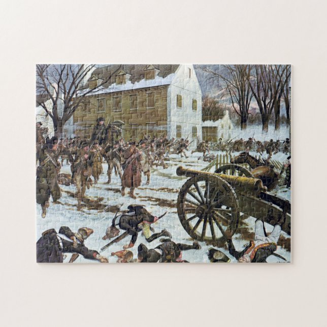 Puzzle Bataille de Trenton par Charles McBarron (Horizontal)