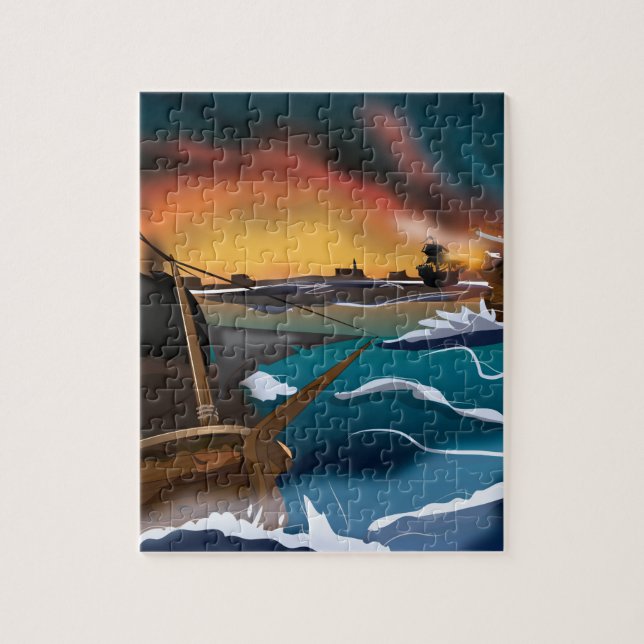 Puzzle Bataille de Waterloo (Vertical)