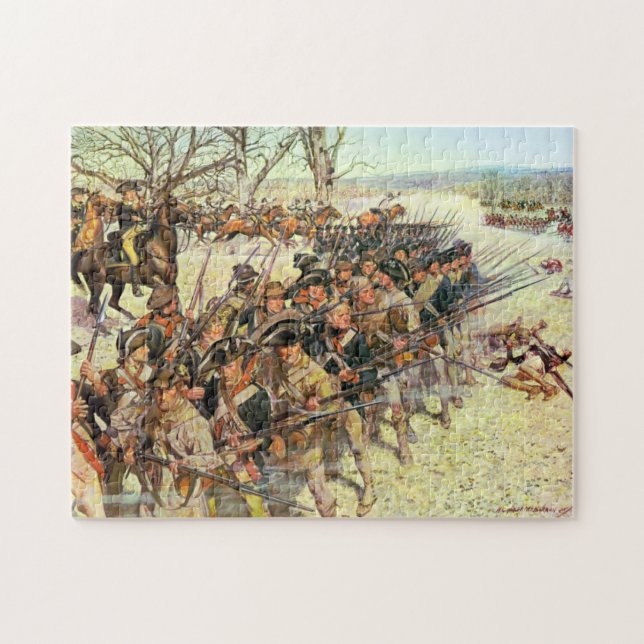 Puzzle Bataille du tribunal de Guilford Révolution améric (Horizontal)
