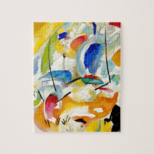 Puzzle Bataille navale de Kandinsky 1913 (Vertical)