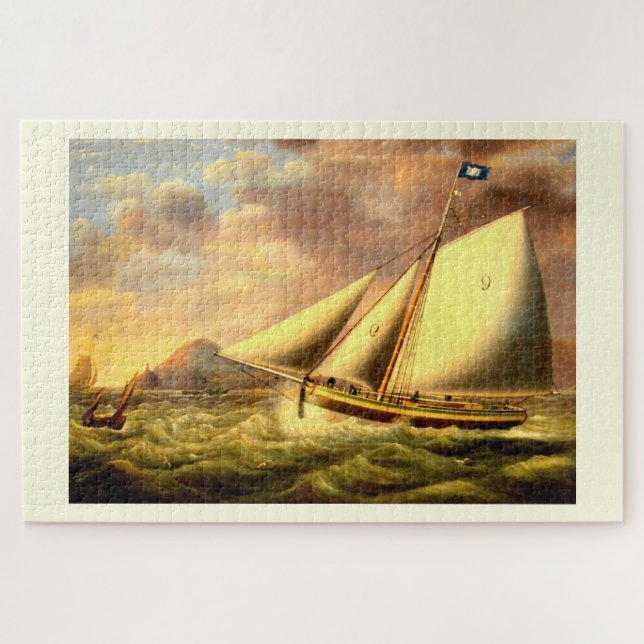 Puzzle Bateau 9 fine art (Horizontal)
