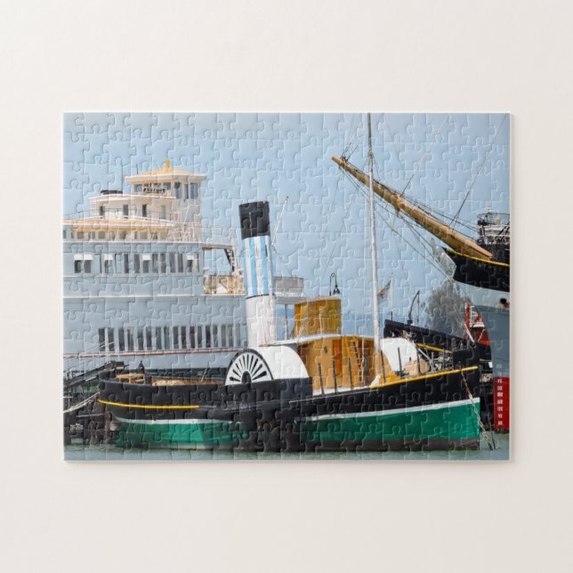 Puzzle Bateau à aubes Mississippi. (Horizontal)