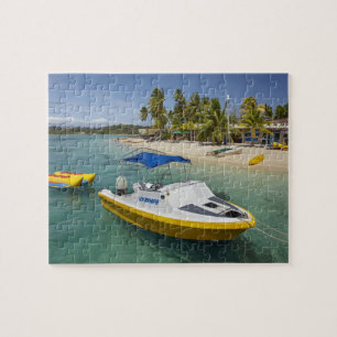 Puzzle Bateau à moteur et bateau en forme de banane