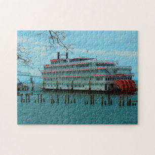 Puzzle Bateau à roue à aube arrière Oregon.